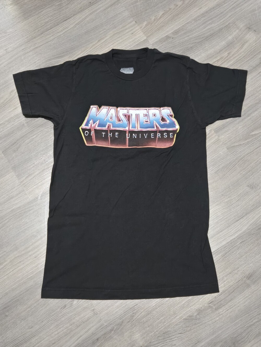 Masters of the Universe Black Graphic Tee Mens Small